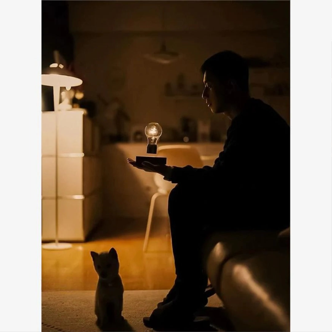 BloomLevitate™ – Magnetic Levitation Lightbulb Tribute Edition