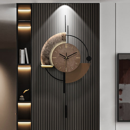 Aurora Arc™ – Modern Luxury Wall Clock