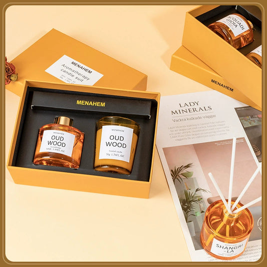 SeraphLight™ – Artisan Aromatherapy Candle Set