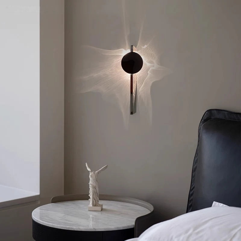 Aurora Arc™ – LED Wall Light with Rotating Aurora Glow